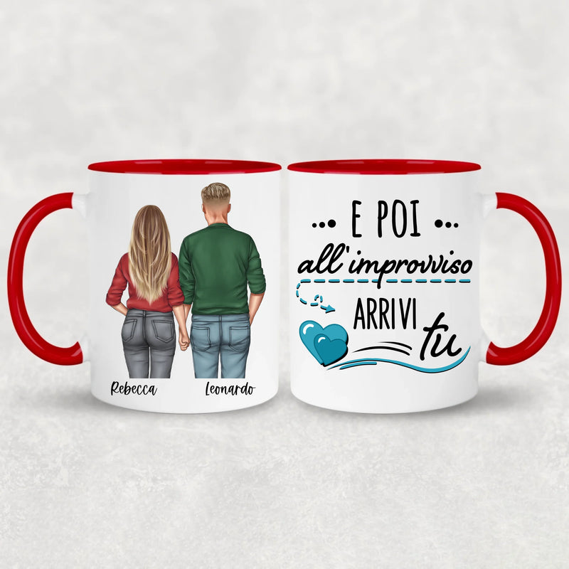 Mano nella mano - Tazza personalizzata