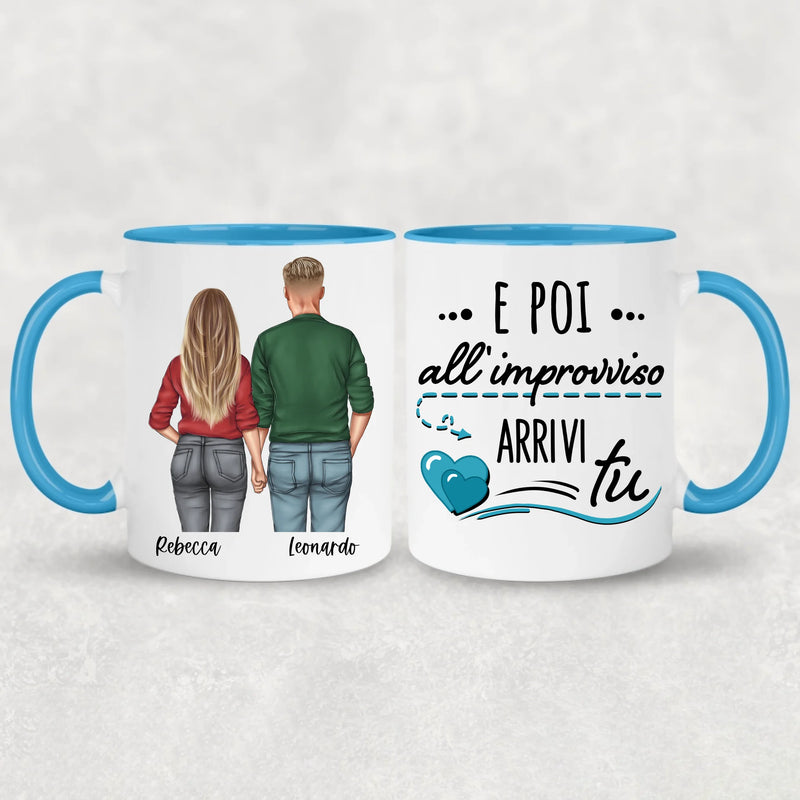 Mano nella mano - Tazza personalizzata
