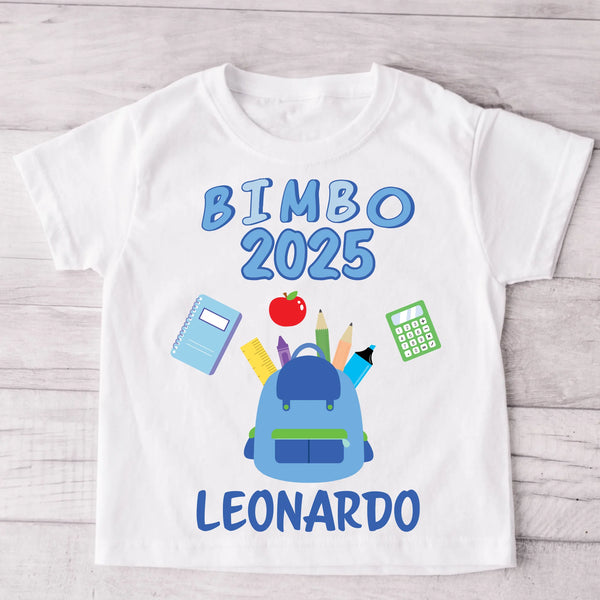 Scuola - Maglietta personalizzata per bambini