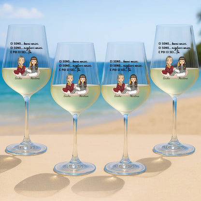 store set 4 wine glasses 