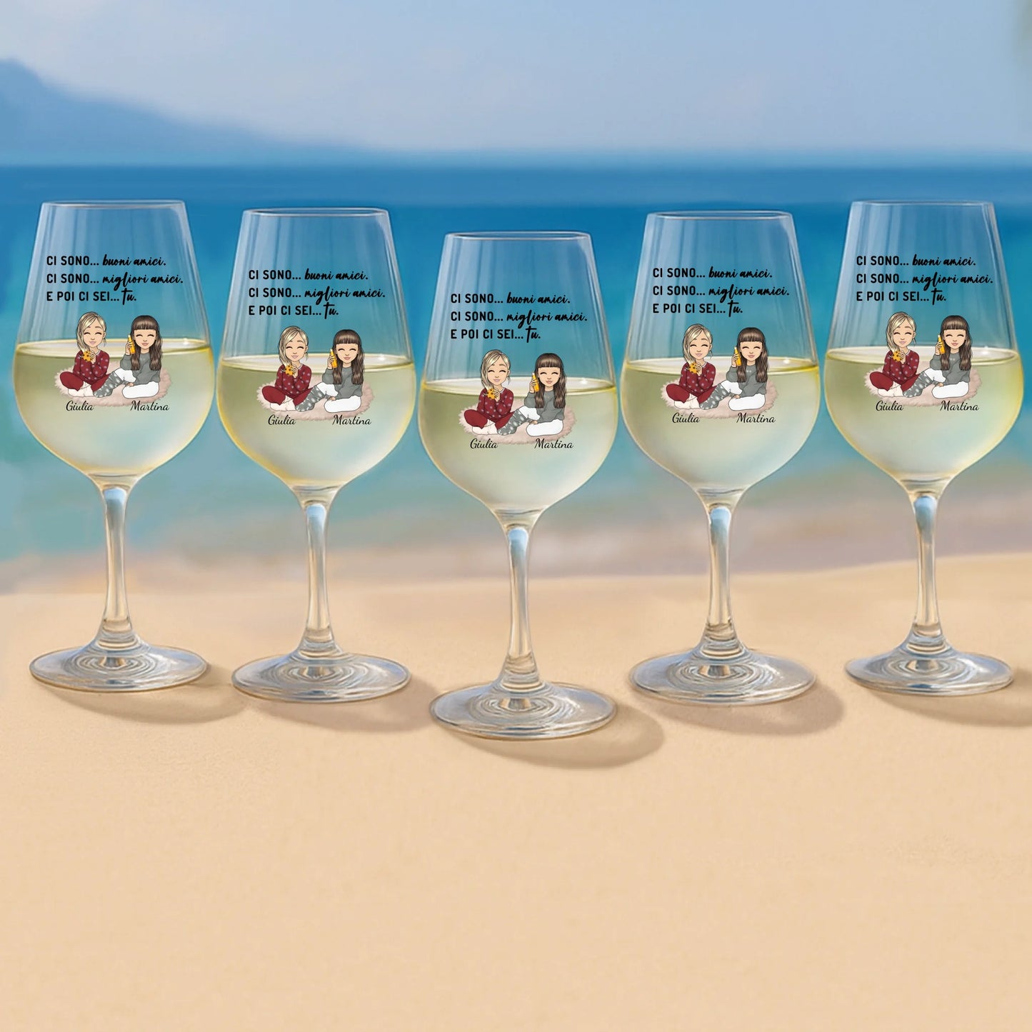 store set 4 wine glasses 