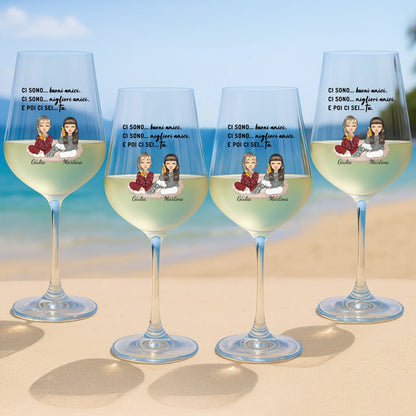store set 4 wine glasses 
