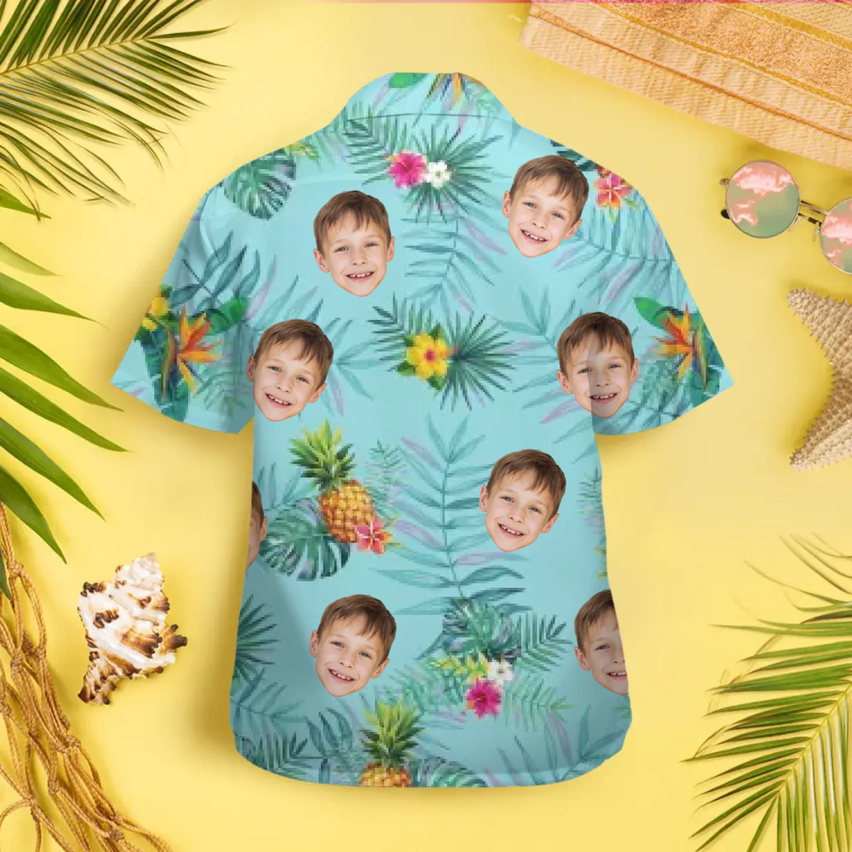 Vacanza - Camicia hawaiana personalizzata